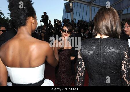 Emma De Caunes arriving for the screening of 'Fair Game' presented in competition during the 63rd Cannes Film Festival in Cannes, France on May 20, 2010. Photo by Hahn-Nebinger-Orban/ABACAPRESS.COM Stock Photo