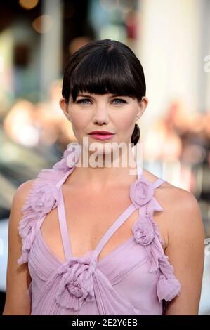 Delphine Chaneac arriving for the premiere of Warner Bros. Pictures