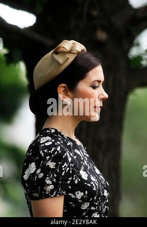 Crown Princess Mary of Denmark is given a tour at Arlington National ...