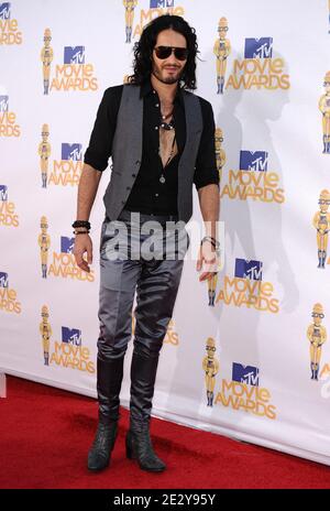 Russell Brand attends the 2010 MTV Movie Awards held at the Gibson Amphitheatre Universal Studios on June 6, 2010 in Los Angeles, California. (Pictured: Russell Brand). Photo by Lionel Hahn/ABACAPRESS.COM Stock Photo