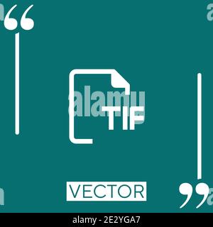 files vector icon Linear icon. Editable stroke line Stock Vector