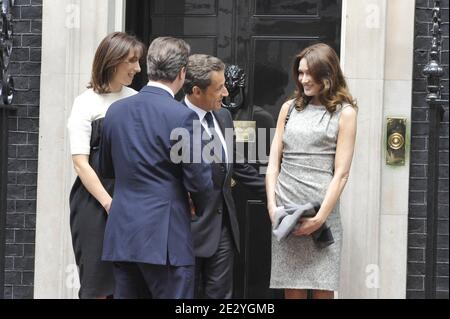 Wife of british prime minister david cameron and carla bruni sarkozy hi-res  stock photography and images - Alamy