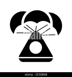 Space Capsule Icon Vector Template EPS10 File Stock Vector