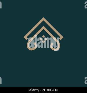 creative luxury logo vector Stock Vector