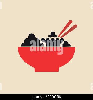 Flat chinesse icons vector Stock Vector