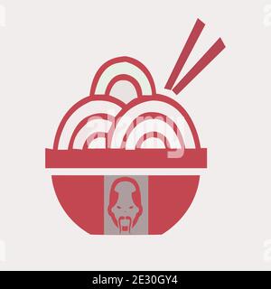 Flat chinesse icons vector Stock Vector