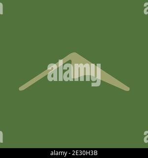 creative mountain everest logo design vector Stock Vector