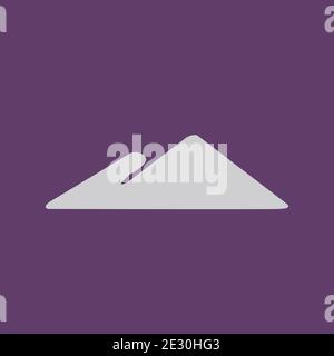 creative mountain everest logo design vector Stock Vector
