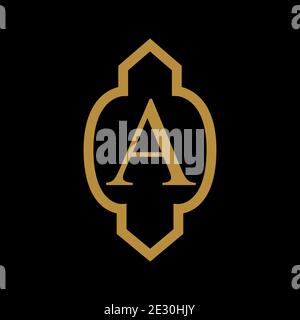 creative luxury hotel logo vector Stock Vector