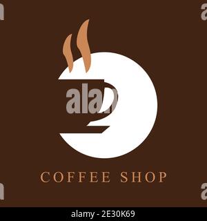 Coffee shop and bakery logo vector design template Stock Vector