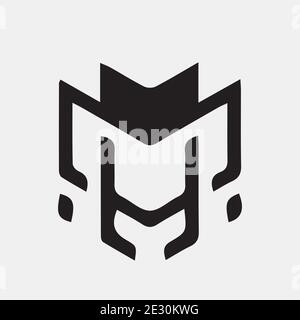 creative monograms vector concept Stock Vector