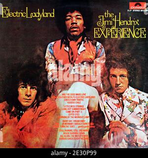 The Jimi Hendrix Experience: 1968. double LP front cover: Eectric Ladyland Stock Photo