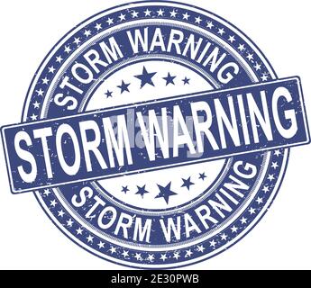 stotm warning grunge rubber stamp on white background, vector illustration Stock Vector