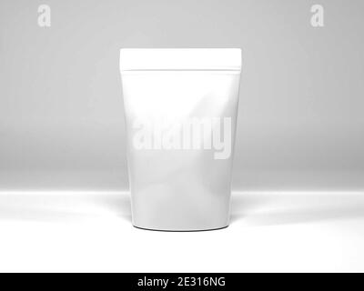 Realistic Coffee Packaging Mockup Scene Stock Photo