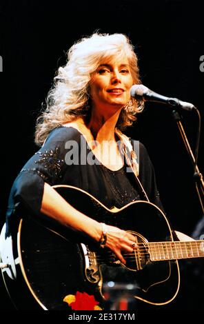 Emmylou Harris in concert as part of the American Music Tour 1995, held ...