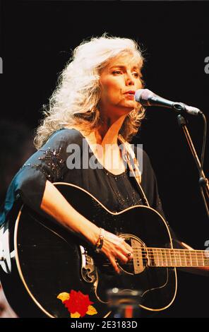 Emmylou Harris in concert as part of the American Music Tour 1995, held ...