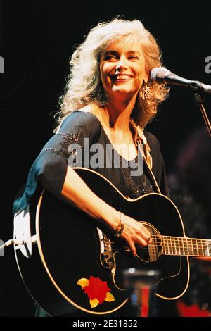 Emmylou Harris in concert as part of the American Music Tour 1995, held ...