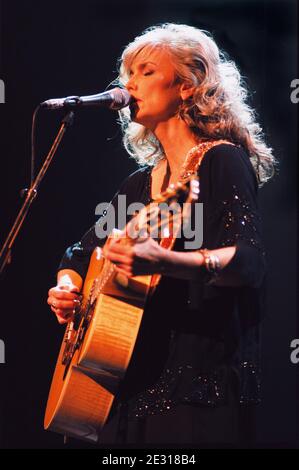 Emmylou Harris in concert as part of the American Music Tour 1995, held ...