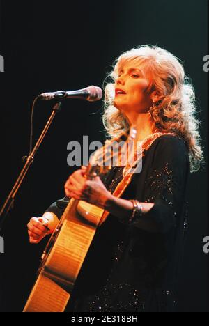 Emmylou Harris in concert as part of the American Music Tour 1995, held ...