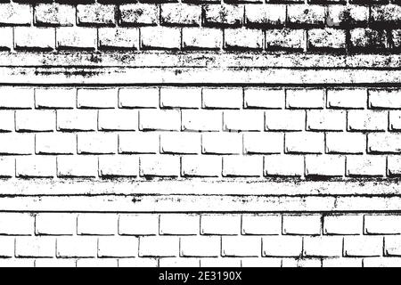 Grunge Brickwall Texture Stock Vector