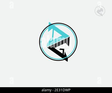 logo on white background in vector illustration Stock Vector