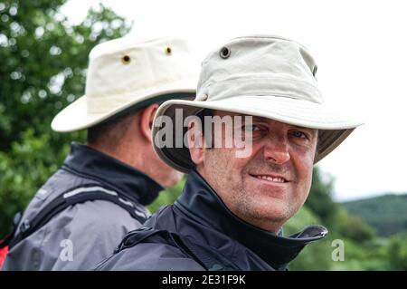 Man wearing tilley hat hi-res stock photography and images - Alamy