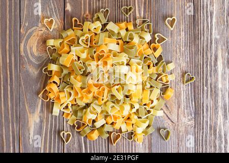 heart shaped pasta Stock Photo - Alamy