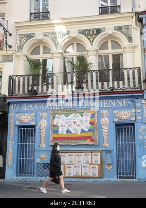 COMEDIE ITALIENNE THEATER, PARIS Stock Photo