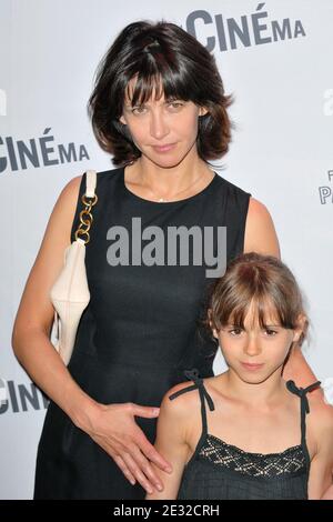 French actress Sophie Marceau and Juliette Chappey arriving to the ...