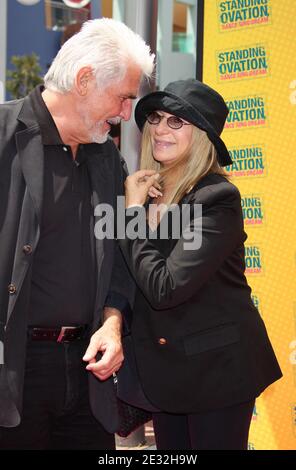 James Brolin, Barbra Streisand at the film premiere for Standing Ovation, by Kenilworth Films, in Universal City, CA, USA, on July 10, 2010. (Pictured: James Brolin, Barbra Streisand). Photo by Baxter/ABACAPRESS.COM Stock Photo