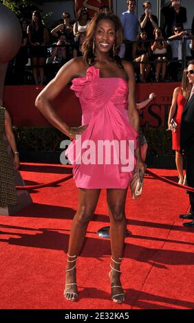 Lisa Leslie arriving for the 18th Annual ESPY Awards held at the Nokia Theatre in Los Angeles, CA, USA on July 14, 2010. Photo by Lionel Hahn/ABACAPRESS.COM Stock Photo