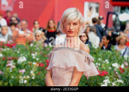 Belgian actress Delphine Bafort arriving for the screening of 'Promises Written In Water' directed by Vincent Gallo, at the Palazzo del Cinema during the 67th Venice International Film Festival in Venice, Italy on September 7, 2010. Photo by Nicolas Briquet/ABACAPRESS.COM Stock Photo