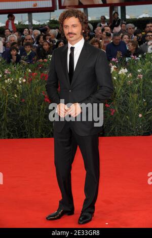 Guido Caprino attending the 'Noi Credevamo' premiere during the 67th Venice Film Festival at the Sala Grande Palazzo Del Cinema on September 7, 2010 in Venice, Italy. Photo by Nicolas Briquet/ABACAPRESS.COM Stock Photo