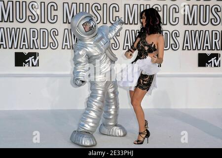 Katy Perry attends the 2010 Video Music Awards at the Nokia Theatre in Los Angeles, California on September 12, 2010. Photo by Lionel Hahn/ABACAPRESS.COM. (Pictured: Katy Perry) Stock Photo