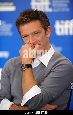 'Vincent Cassel attends the press conference of ''Black Swan'' during the 2010 Toronto International Film Festival. Toronto, Ontario, Canada. September 14, 2010. Photo by Lionel Hahn/ABACAPRESS.COM. (Pictured: Vincent Cassel)' Stock Photo