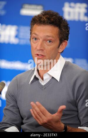 'Vincent Cassel attends the press conference of ''Black Swan'' during the 2010 Toronto International Film Festival. Toronto, Ontario, Canada. September 14, 2010. Photo by Lionel Hahn/ABACAPRESS.COM. (Pictured: Vincent Cassel)' Stock Photo