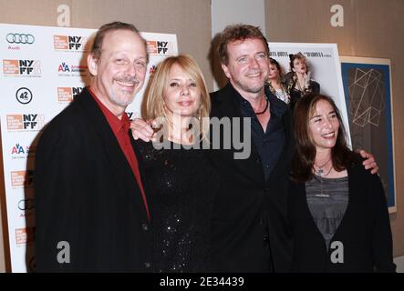 Mark Blum, Rosanna Arquette Aidan Quinn and Susan Seidelman attend the Desperately Seeking Susan 25th Anniversary Screening at the Walter Reade Theater, Furman Gallery in New York City on September 23, 2010. Photo by Donna Ward/ABACAPRESS.COM (Pictured: Mark Blum,Rosanna Arquette, Aidan Quinn, Susan Seidelman) Stock Photo