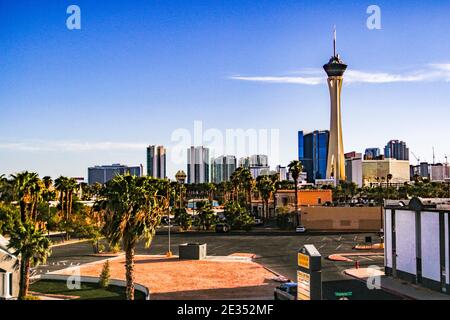 Las Vegas, Nevada, USA - Sept. 24, 2018:  Interiors of condominiums located at 1005 S. 3rd Street, Las Vegas  Nevada. Stock Photo