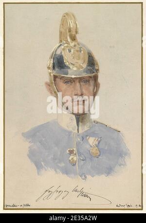 Ludwig Koch Erzherzog Carl Franz Joseph 1912. Stock Photo