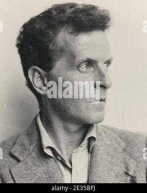 Ludwig Wittgenstein 4-5(cropped). Stock Photo