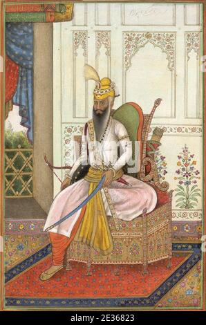 Maharaj Ranjit Singh. Stock Photo