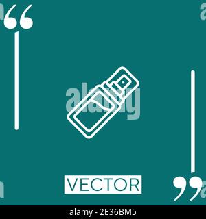 foundation vector icon Linear icon. Editable stroke line Stock Vector