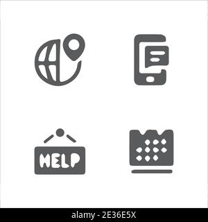 Social media icons set Stock Vector