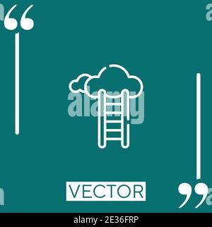 opportunity vector icon Linear icon. Editable stroke line Stock Vector