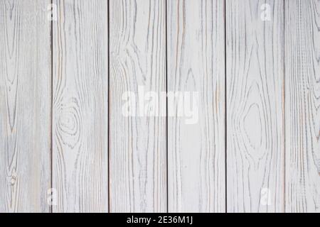 Old wooden table top as a background. View from above Stock Photo
