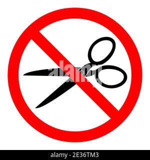 round flat black and white barber shop symbol vector illustration Stock ...