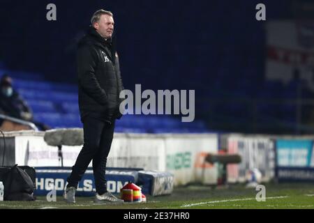 Ipswich, UK. 9th Jan, 2021. Manager of Swindon Town, John Sheridan is seen during the Sky Bet League One match between Ipswich Town and Swindon Town at Portman Road. Credit: Richard Calver/SOPA Images/ZUMA Wire/Alamy Live News Stock Photo
