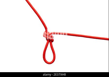 Knot isolated on white background Stock Photo