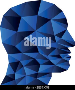 Head, Person, Robot, Brain, Logo, Icon Stock Vector