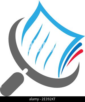 Book logo icon design template vector illustration Stock Vector